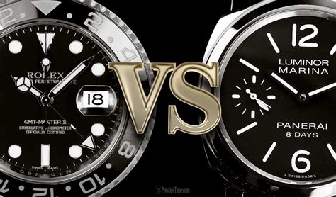 panerai vs rolex explorer|panerai luminor vs rolex.